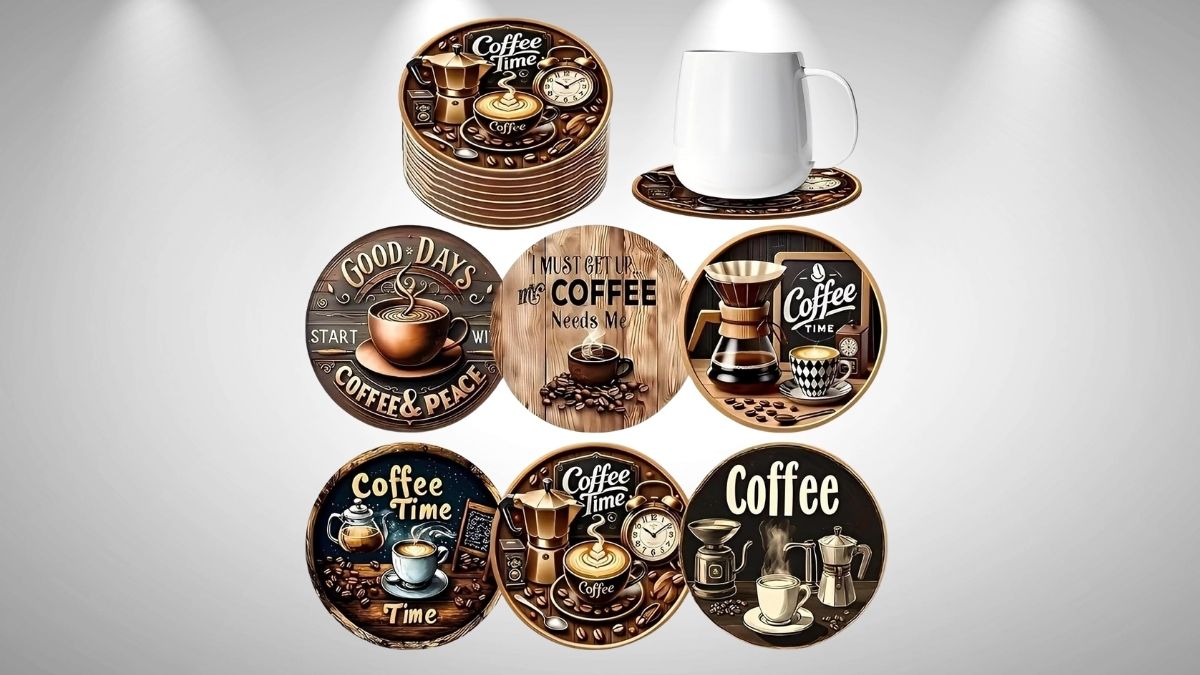 5 Pcs Coffee Coaster