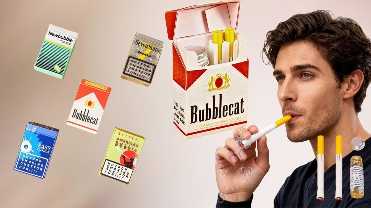 Bubble Cigarette Stress Relief