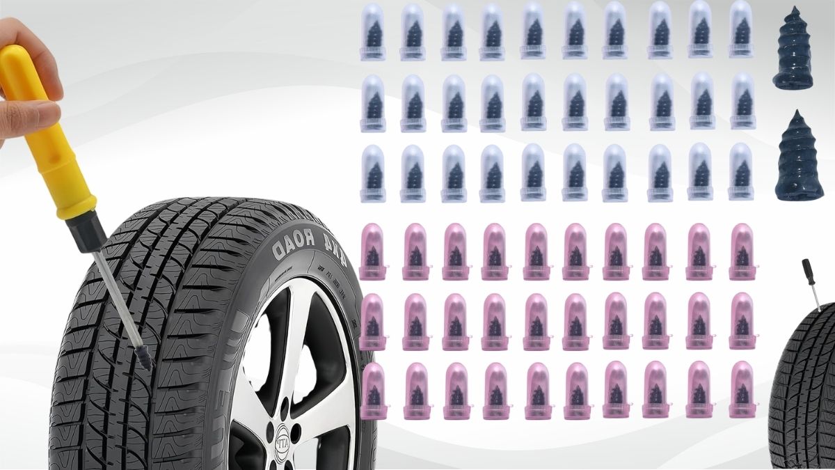 60 PCS Tire Repair Rubber Nail