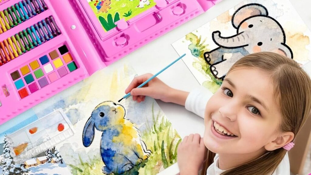 GOTIDEAL Art Supplies,Kids Art Set