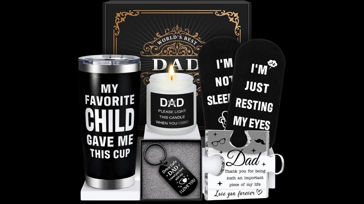 Gifts for Dad Birthday Funny Dad Gifts from Daughter Son Kids Cool Father Happy Birthday Gift Ideas