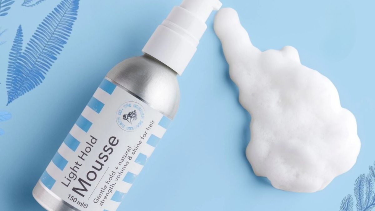 Light Hold Hair Mousse by The Cornish Seaweed Bath Co.: Flexible Styling Rooted in Nature