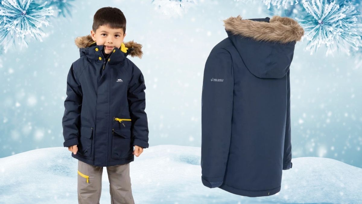 Boys Waterproof Parka Jacket Upbeat