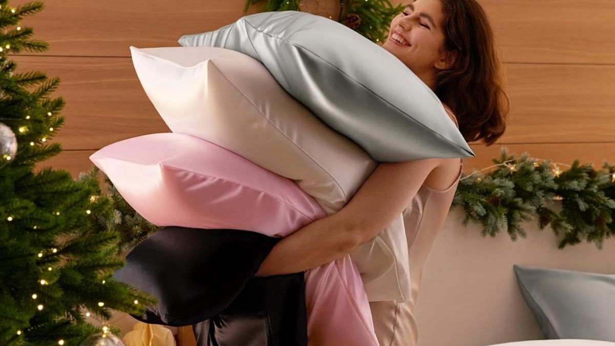 Bedsure Satin Pillowcase