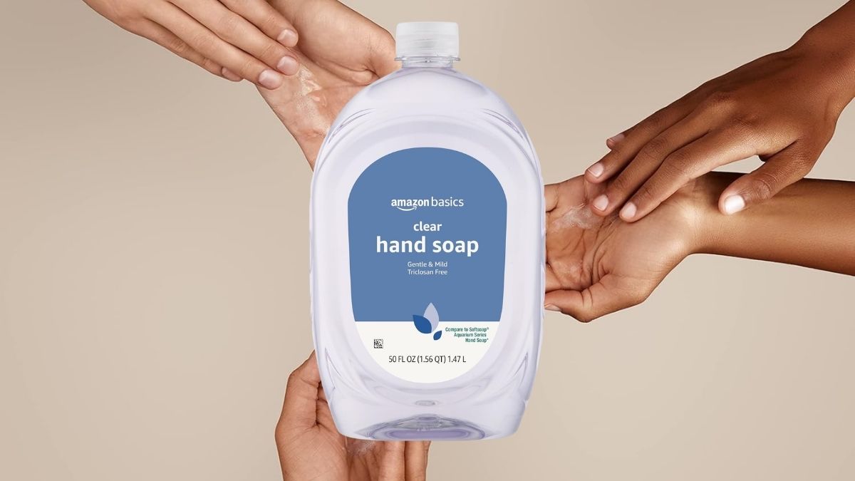 Why Choose Amazon Basics Gentle & Mild Clear Liquid Hand Soap for Everyday Use?